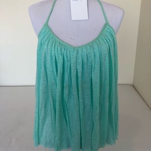 [Item #4] Green Blue Life Halter Top